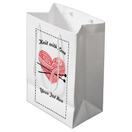 "Strick mit Liebe" Garnelenherz Mittlere Geschenktüte