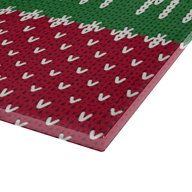 Strick Nr. 01 Schneidebrett (Ecke)