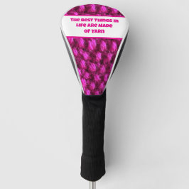 Strick Pink Crochet Pattern Crafty Liebe Garn Golf Headcover