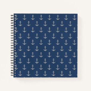 Strick Sea Anchor Notizbuch