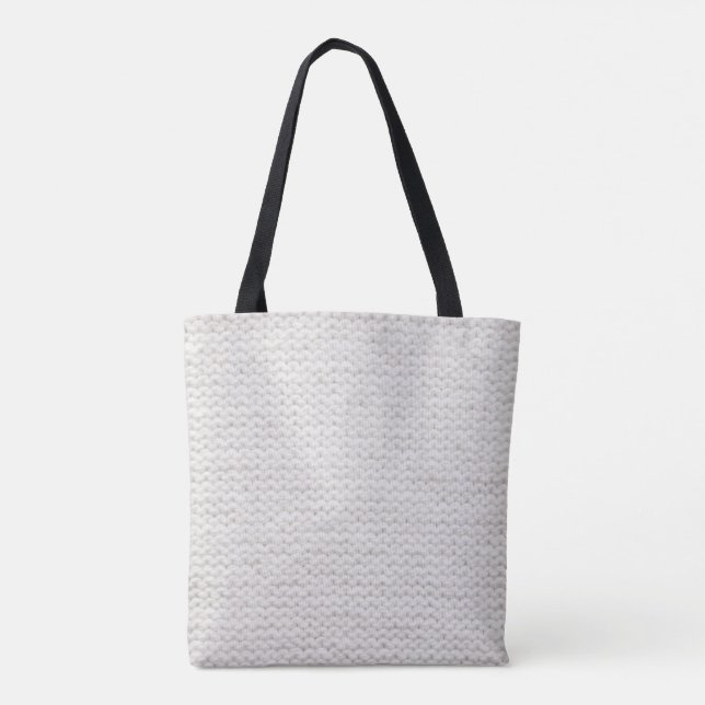 Strick Tasche (Rückseite)