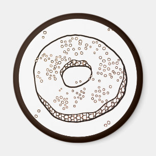 Strickdonut-Rundmagnet Magnet