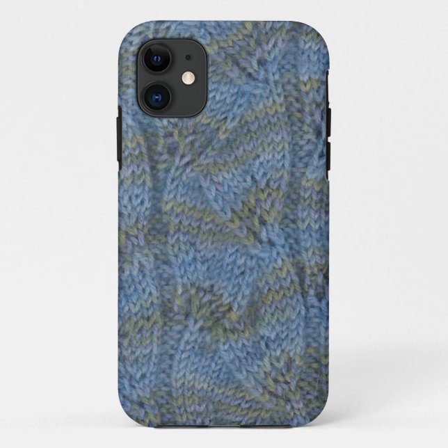 Strickende Blatspitzesocke für iPhone Case-Mate iPhone Hülle (Rückseite)