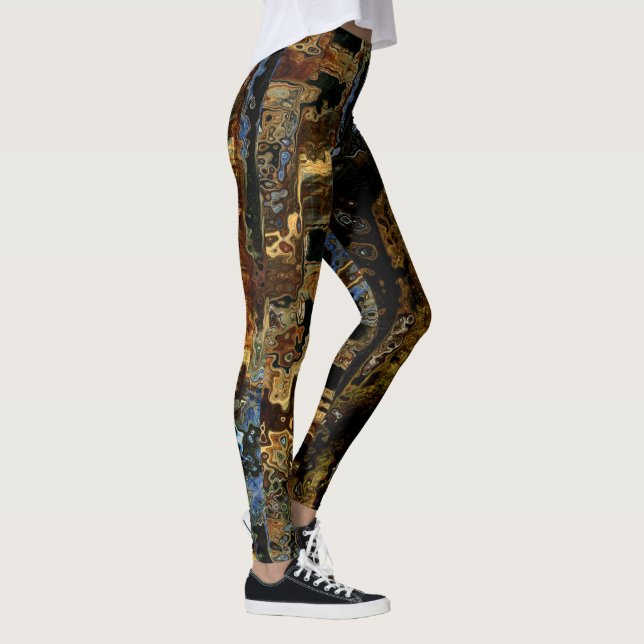 Strickende Leggings (Rechts)