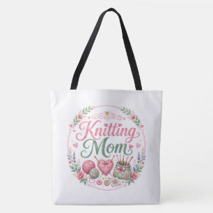 Strickende Mutter Schulter-Tasche Tasche