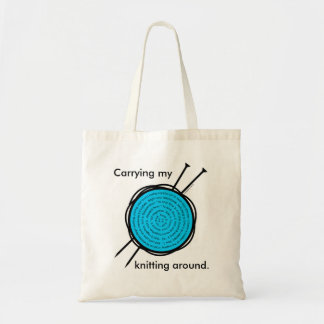 Strickende Tasche für alle Ihre strickenden