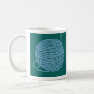 Strickers Garnknäuel-Tasse Kaffeetasse