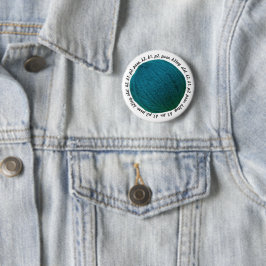 Strickgarn Ball Aquamarine Handwerkskunst Button