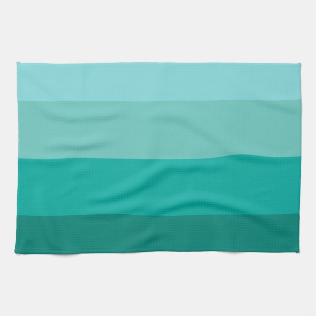 Strickgrüne Farben Geschirrtuch (Horizontal)