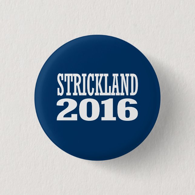 Strickland - Ted Strickland 2016 Button (Vorderseite)
