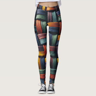 Strickmuster-Leggings Leggings
