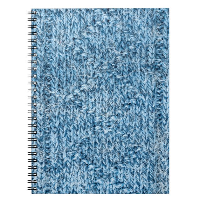 Strickmuster Notizblock (Vorderseite)