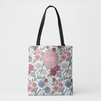 Strickprojekt-Tasche & Einkaufstasche Tasche