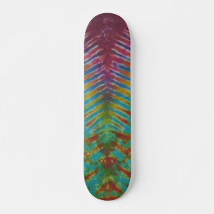 Strickte Gefärbte Krawatte Skateboard
