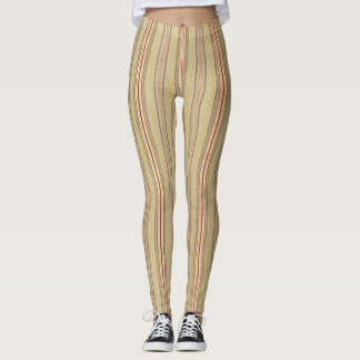 Strickte Imitate Vintage Regengewebe Leggings