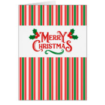 Strickte Weihnachtskarte