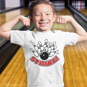 Strike - 10-Kegel-Bowling T-Shirt