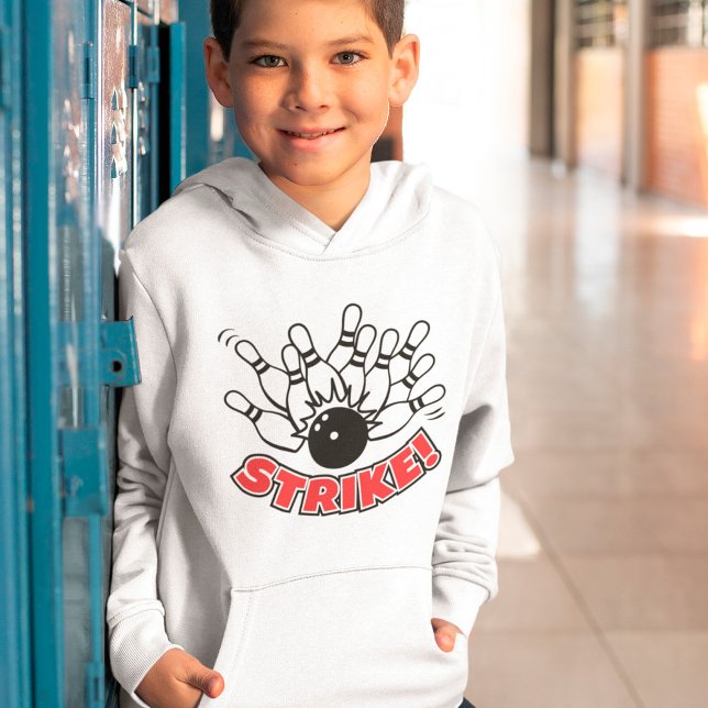 Strike - 10-Pin Bowling Hoodie (Von Creator hochgeladen)