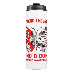 Strike Awareness Month Ribbon Geschenke Thermosbecher