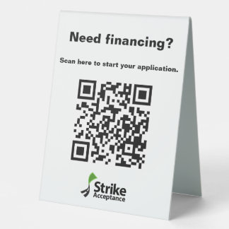 Strike Kiosk - Tafelzelt Tischaufsteller
