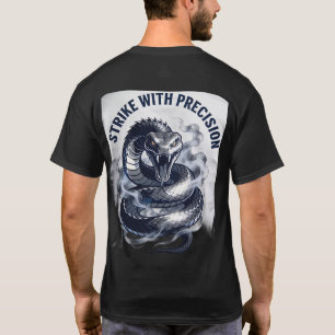 Strike mit Präzision – Snake Power Grafik-Shirt T-Shirt