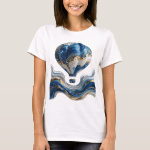 Striking Gold ABSTRACTE KUNST Statement Design T-Shirt