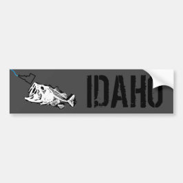 STRIKING IDAHO - EINE SCHLECHTE BASIS AUTOAUFKLEBER