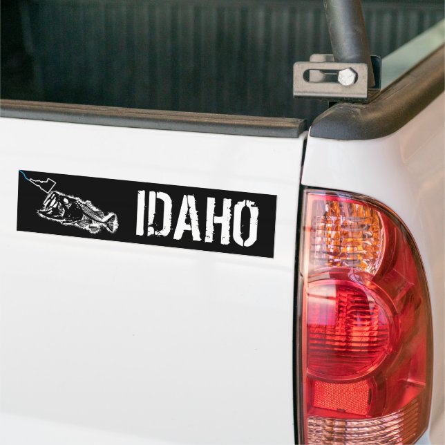 STRIKING IDAHO - EINE SCHLECHTE BASIS AUTOAUFKLEBER (Auf Lkw)
