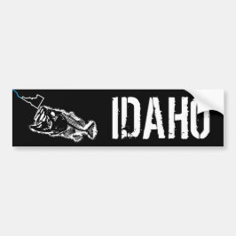 STRIKING IDAHO - EINE SCHLECHTE BASIS AUTOAUFKLEBER