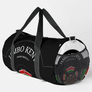 Striking Kenianisches Armband: Eine kaleidoskopisc Duffle Bag