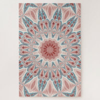 Striking Modern Kaleidoscope Mandala Fractal Art