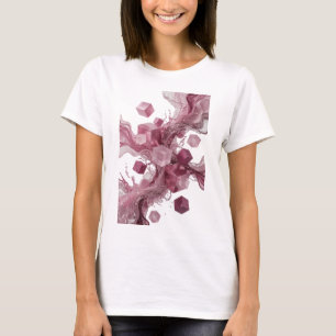 Striking Silver ABSTRACT ART Tragbare Kunst v2 T-Shirt