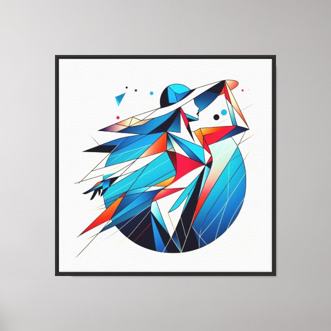 Striking Visual Artwork #15 Leinwanddruck (Vorderseite)