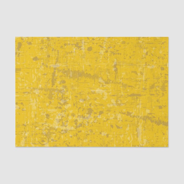 Striking Yellow Abstract Painter Art Lover Seidenpapier (Vorderseite)