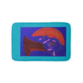 Strikingly Beautiful Creature  Badematte