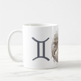 Striktes Gemini Symbol Artwork Kaffeetasse