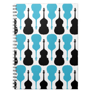 String-Bass-Muster Notizblock