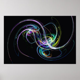 String Galaxy Poster