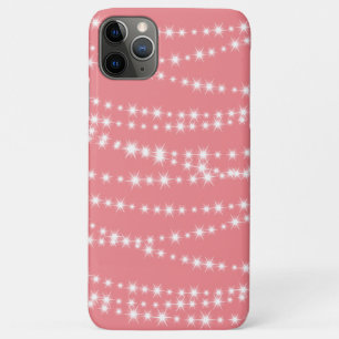 String Lights auf KoralleniPhone Case
