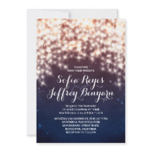 String Lights Glitzer Navy Vintage Hochzeit