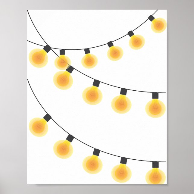 String Lights Poster (Vorne)