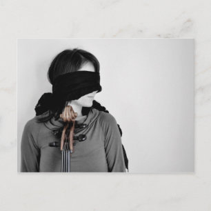 String-Portrait 01 Postkarte