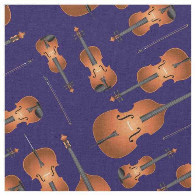 String Quartet Instruments Musikmusiker Blau Stoff (Nahaufnahme)