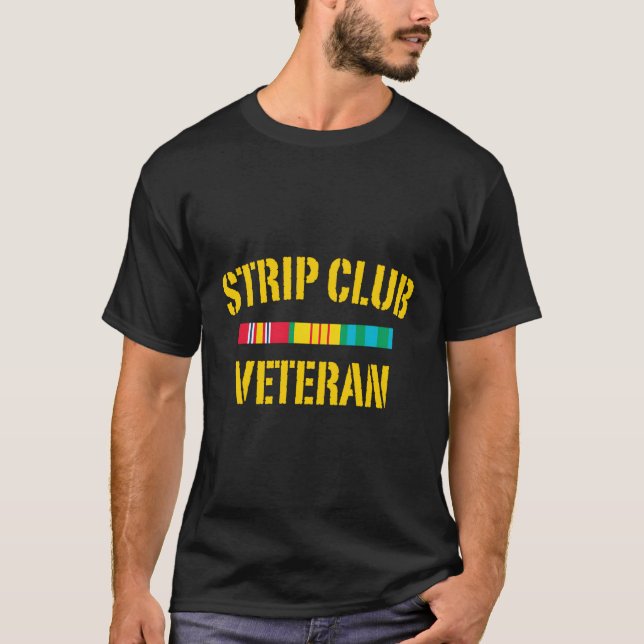 Strip Club Veteran T-Shirt (Vorderseite)