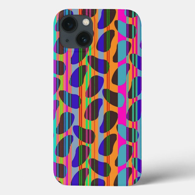 Stripe Beans Case-Mate iPhone Hülle (Rückseite)