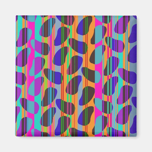 Stripe Beans Magnet (Vorne)