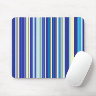Stripe Blue Mouse Pad! Mousepad