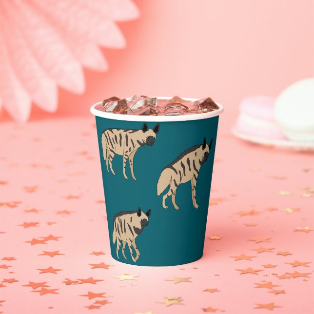 Striped Hyenas Pappbecher (Insitu)