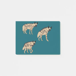 Striped Hyenas Post-it Klebezettel