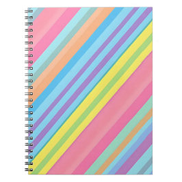 striped notebook notizblock